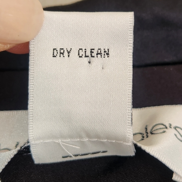 BLOOMINGDALES Women's Blazer Size 16 Black Shoulder Pads Beaded VTG Whimsigoth - Picture 10 of 10